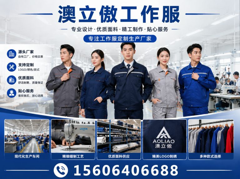 济南职业装服装厂展示图