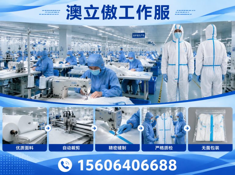 济南职业装加工展示图
